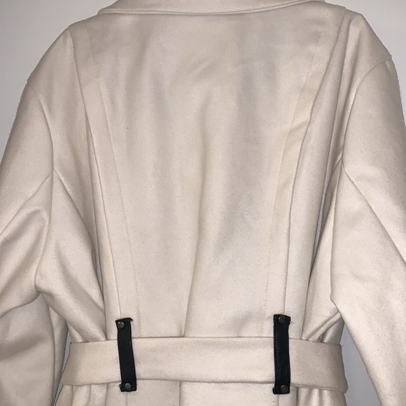 NWT Madden Girl by Steve Madden Pea Coat. Classic Black and White. NWT. 3X - Picture 5 of 12